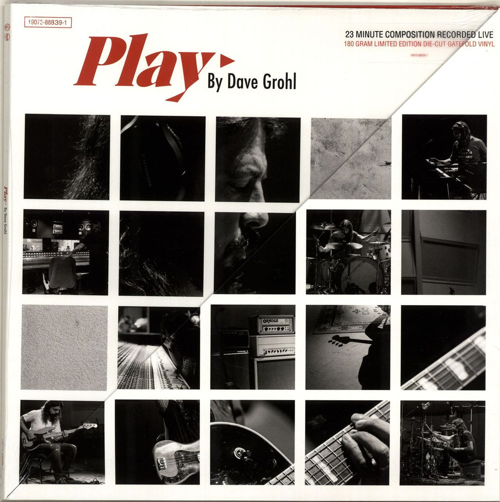 Dave Grohl Play - 180gram Vinyl - Sealed UK 12" vinyl single (12 inch record / Maxi-single) 19075-88839-1