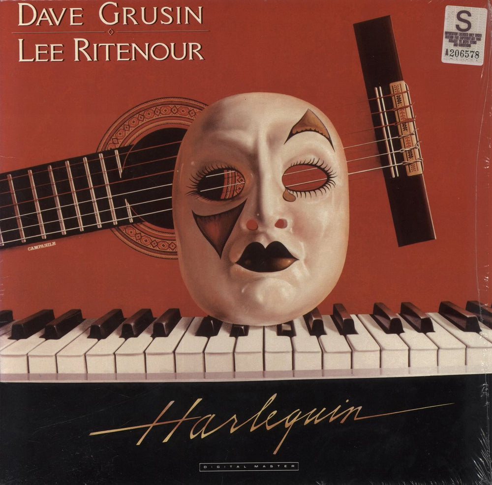 Dave Grusin Harlequin US vinyl LP album (LP record) GRP-A-1015