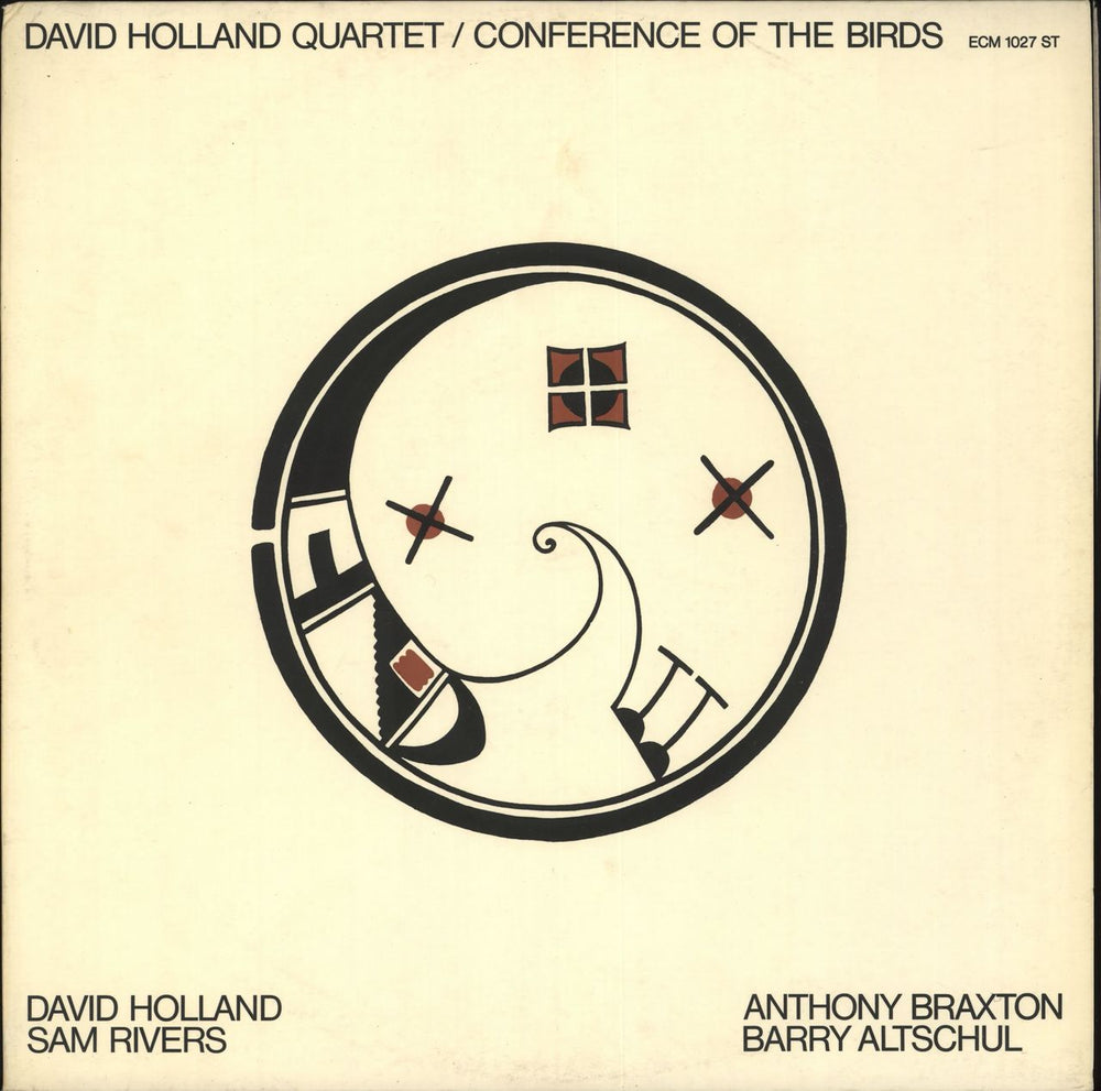 Dave Holland Conference Of The Birds German vinyl LP album (LP record) ECM1027