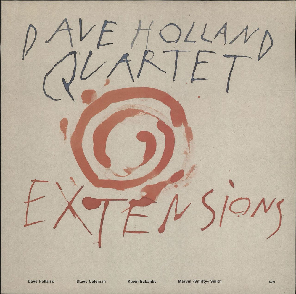 Dave Holland Extensions UK vinyl LP album (LP record) ECM1410