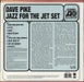 Dave Pike Jazz For The Jet Set UK vinyl LP album (LP record) 093624754114