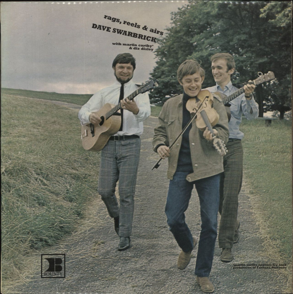 Dave Swarbrick Rags, Reels & Airs UK vinyl LP album (LP record) BY6030