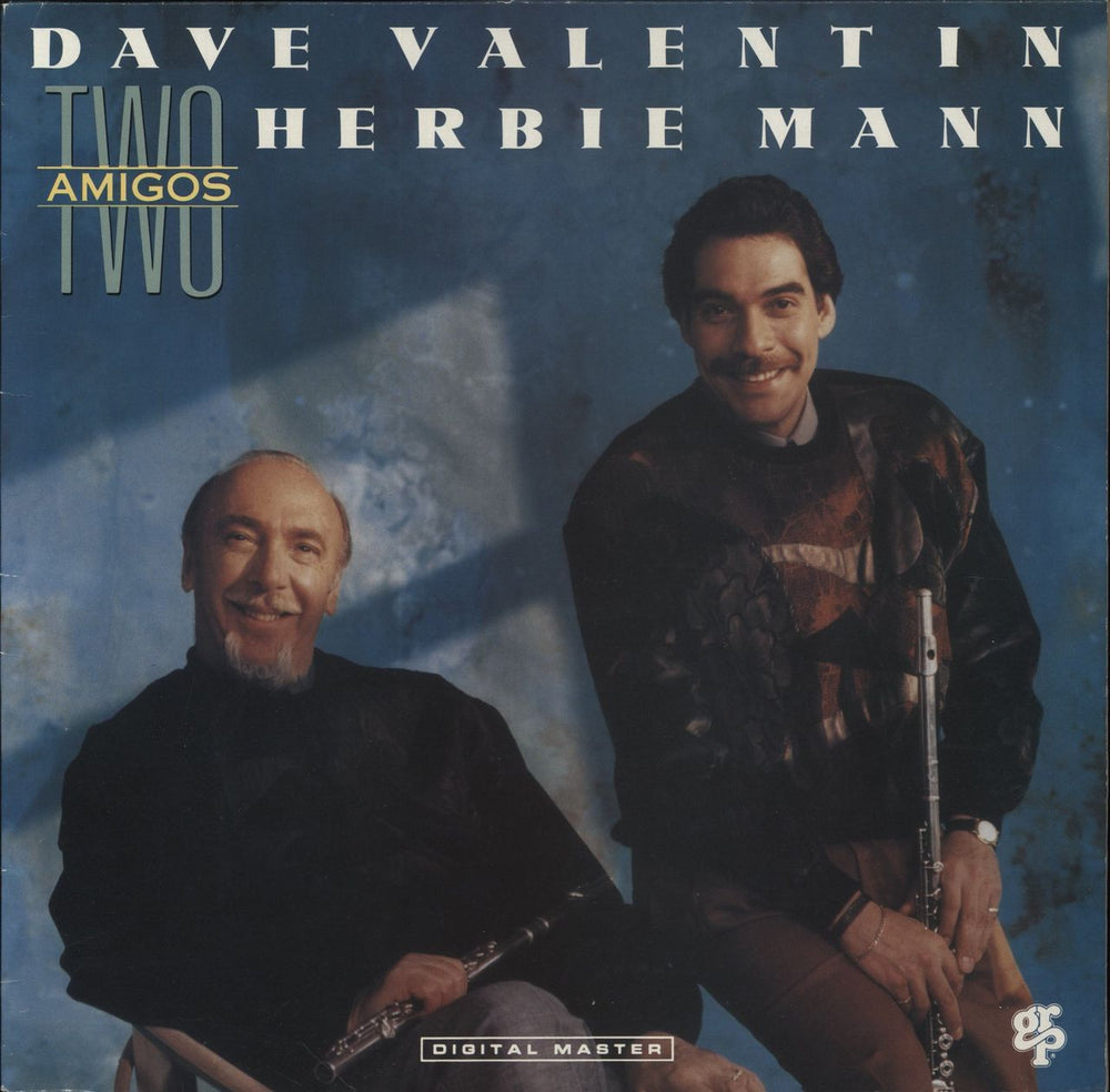 Dave Valentin Two Amigos Swiss vinyl LP album (LP record) GRP-9606-1