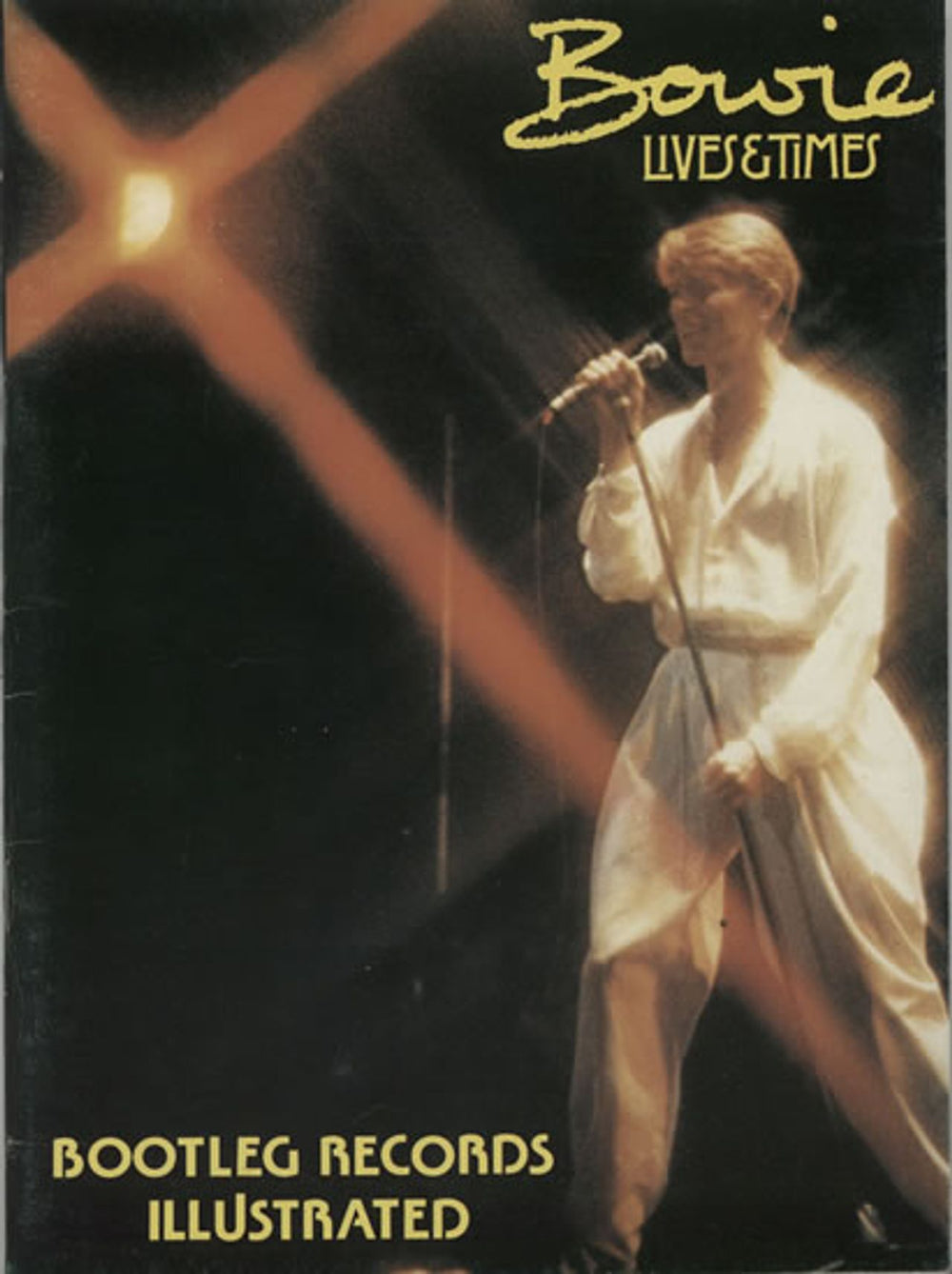 David Bowie Bowie Lives & Times: Bootleg Records Illustrated UK book BOOK