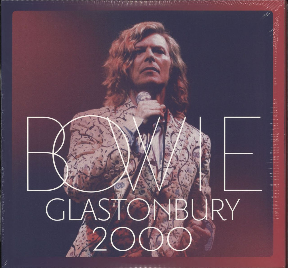 David Bowie Glastonbury 2000 - Misprint - Sealed UK 3-LP vinyl record set (Triple LP Album) 0190295570453