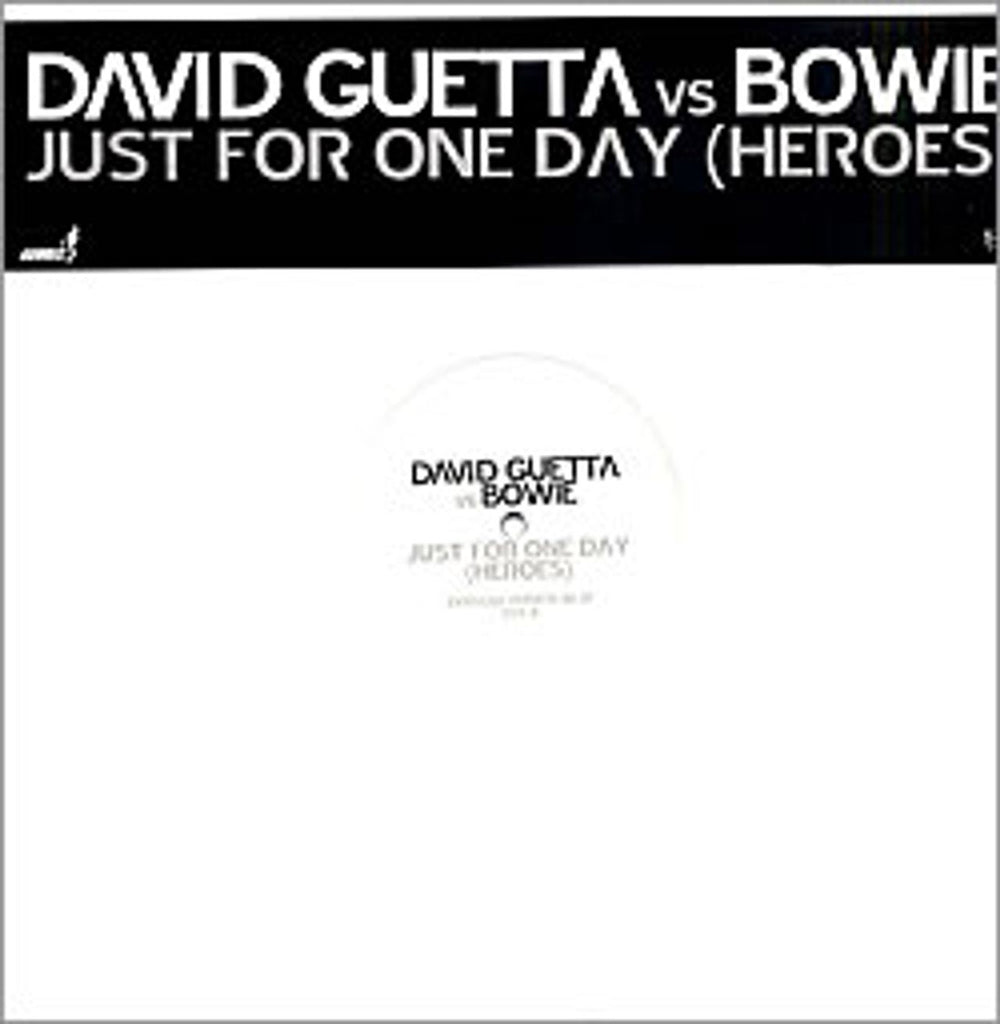 David Bowie Just For One Day (Heroes) UK Promo 12" vinyl single (12 inch record / Maxi-single) VISA008832