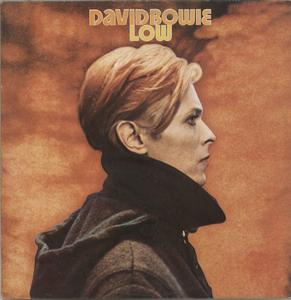 David Bowie Low - 1st + Insert + Sticker - VG UK vinyl LP album (LP record) PL12030