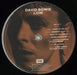 David Bowie Low - Hype Stickered - EX UK vinyl LP album (LP record) BOWLPLO877448