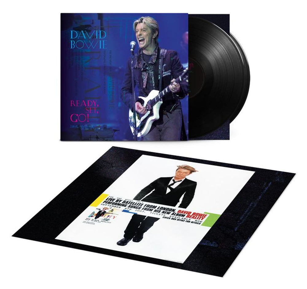 David Bowie Ready, Set, Go! [Live, Riverside Studios 03] - RSD 2025 - 180 Gram Vinyl - Sealed UK 2-LP vinyl record set (Double LP Album) BOW2LRE861870