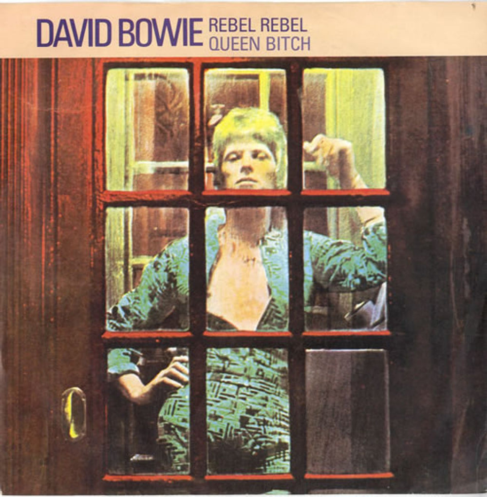 David Bowie Rebel Rebel UK 7" vinyl single (7 inch record / 45) BOW514