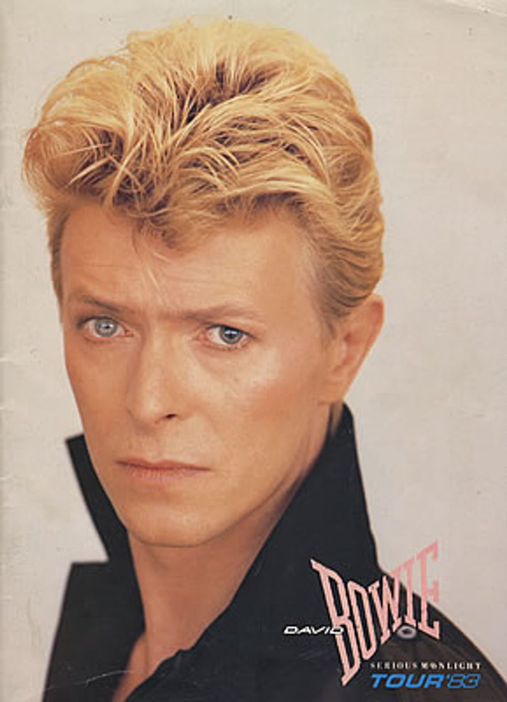 David Bowie Serious Moonlight Tour '83 UK tour programme TOUR PROGRAMME