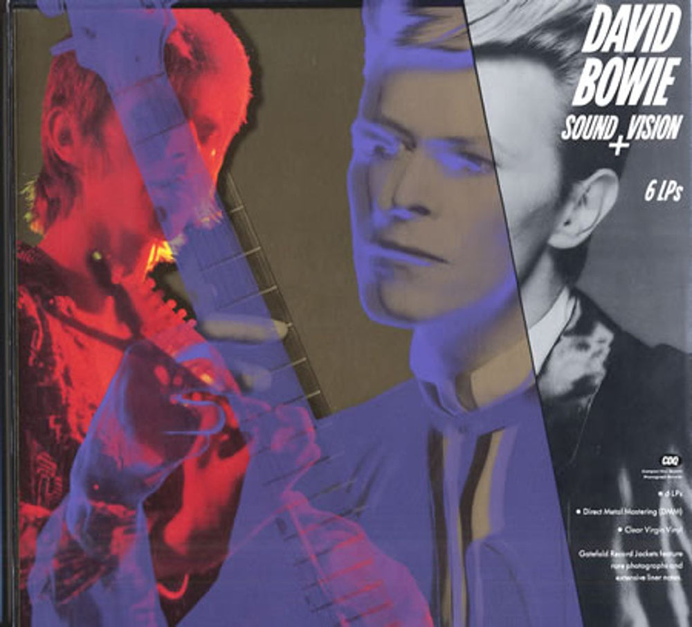 David Bowie Sound + Vision + Card Corner Obi US Vinyl Box Set RALP0120