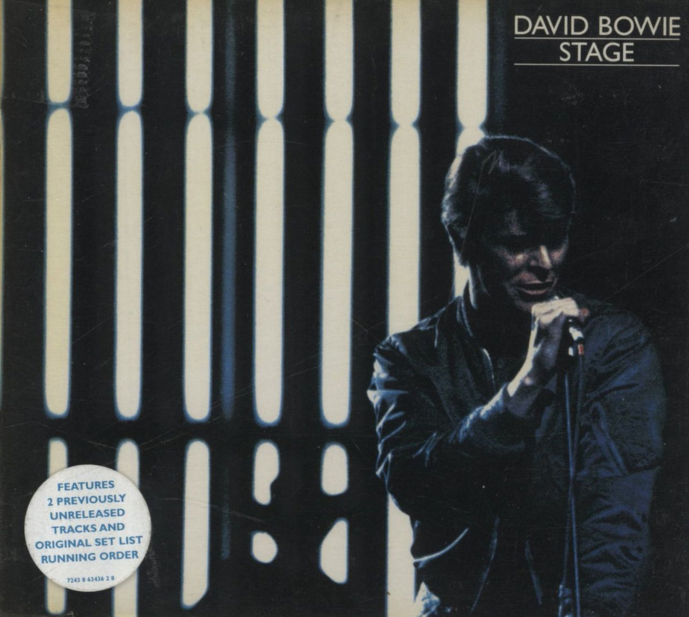 David Bowie Stage - EX UK 2 CD album set (Double CD) 8634362