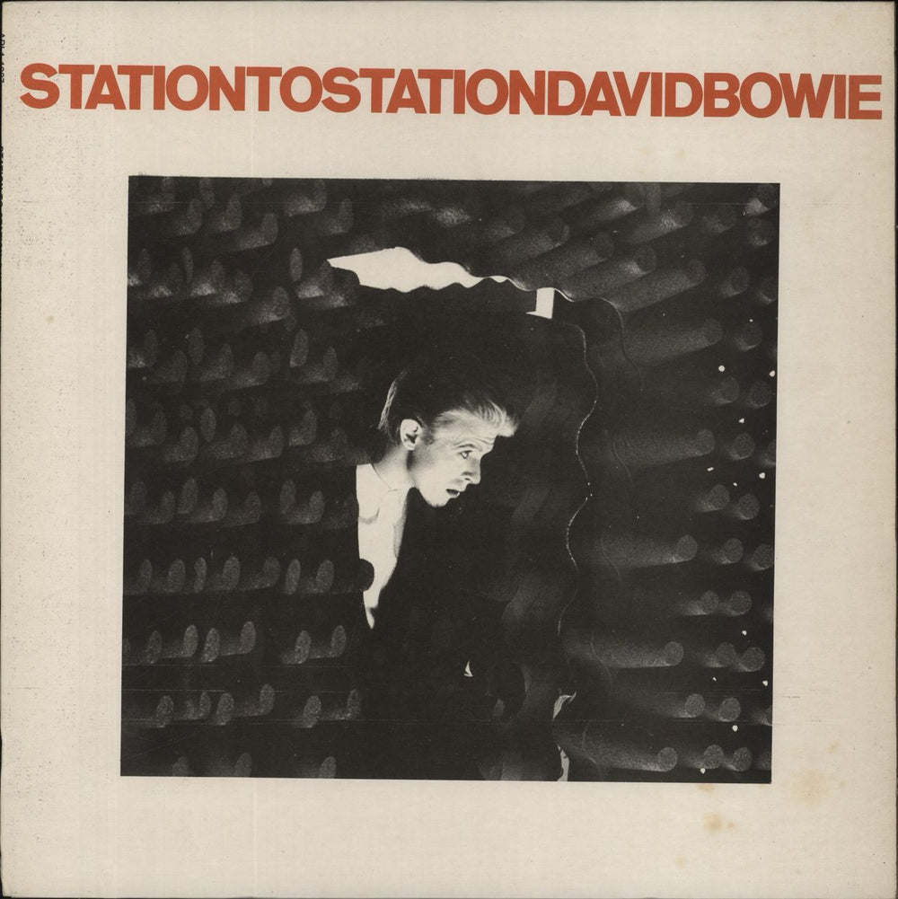 David Bowie Station To Station - Black Label UK vinyl LP album (LP record) APL1-1327