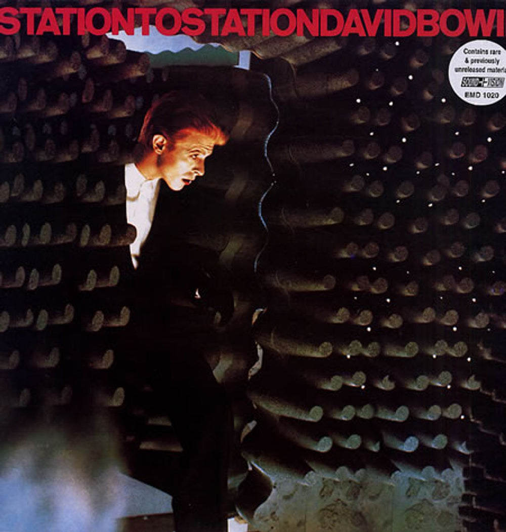 David Bowie Station To Station UK vinyl LP album (LP record) EMD1020