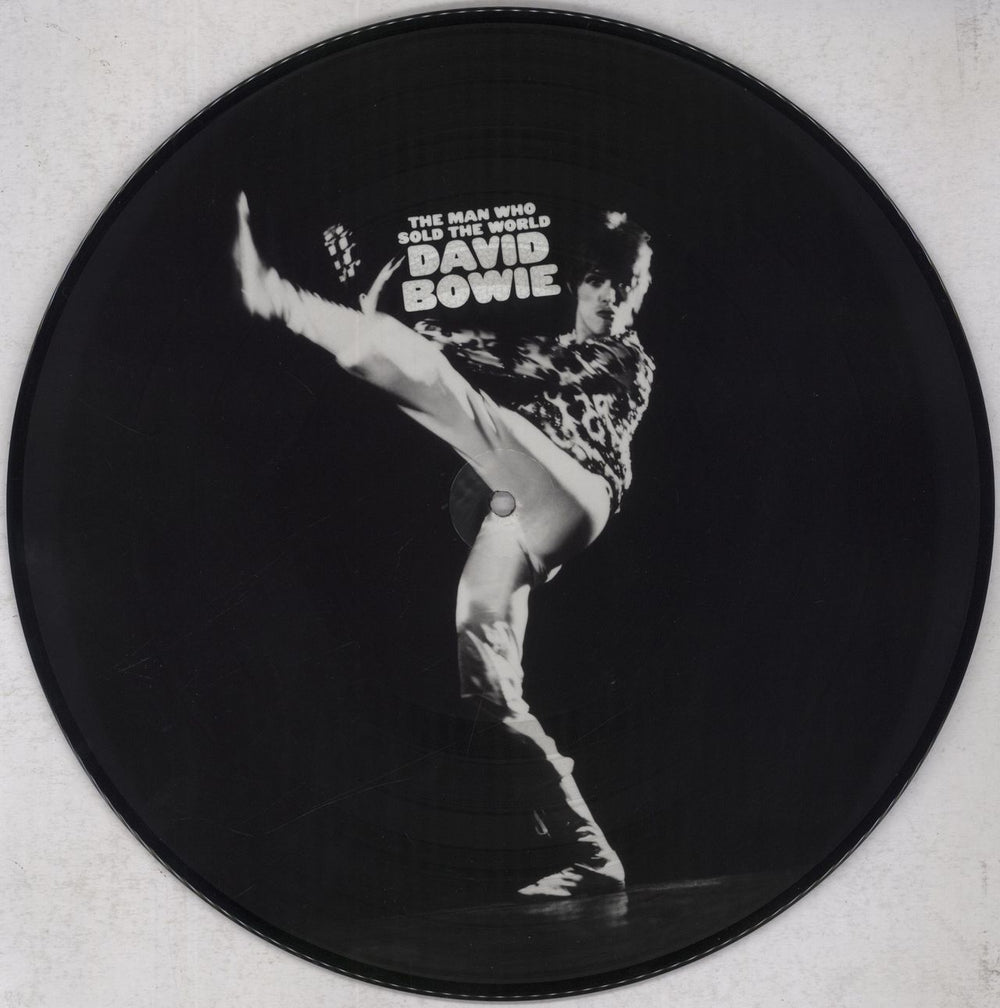 David Bowie The Man Who Sold The World UK picture disc LP (vinyl picture disc album) BOWPDTH833601