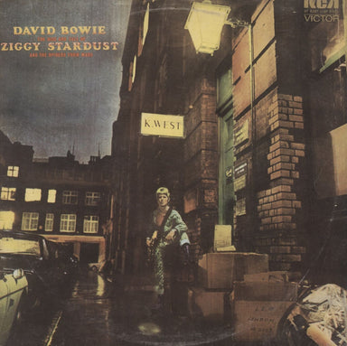 David Bowie The Rise And Fall Of Ziggy Stardust - 1st - G UK vinyl LP album (LP record) SF8287
