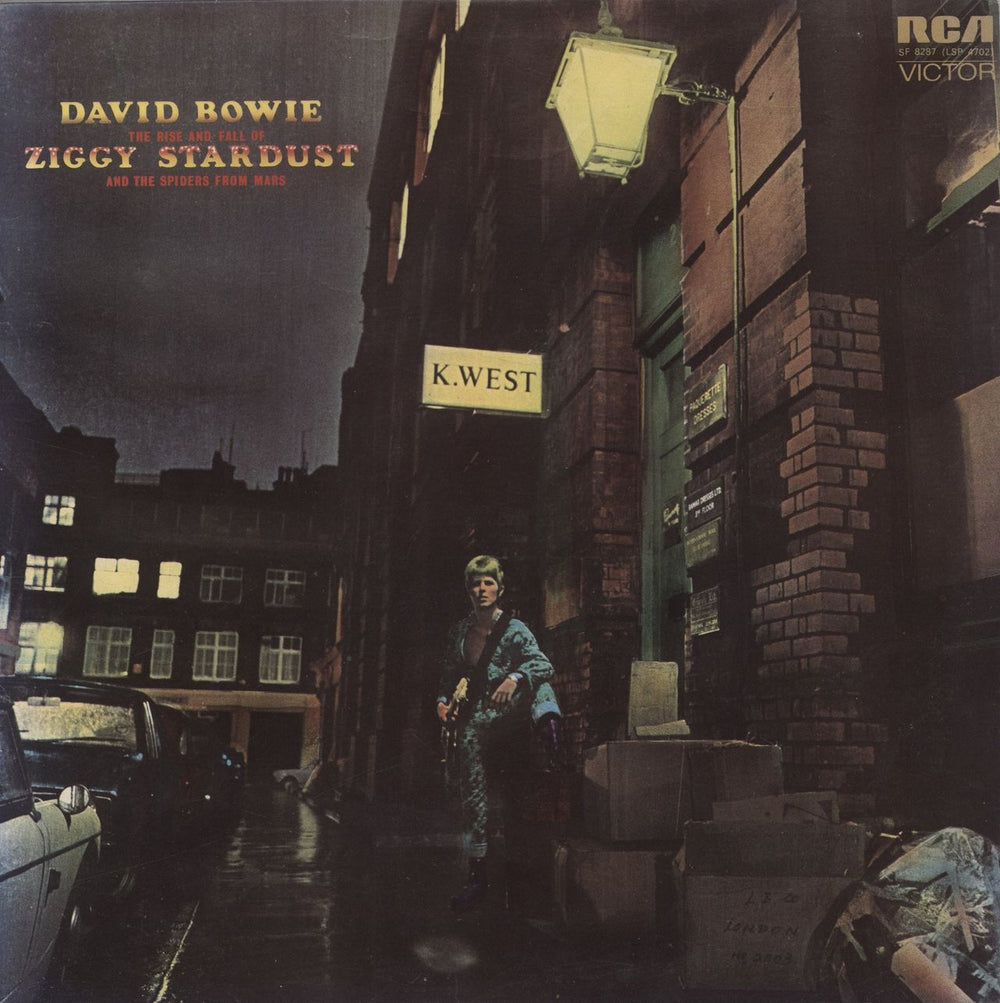 David Bowie The Rise And Fall Of Ziggy Stardust - 1st - VG UK vinyl LP album (LP record) SF8287