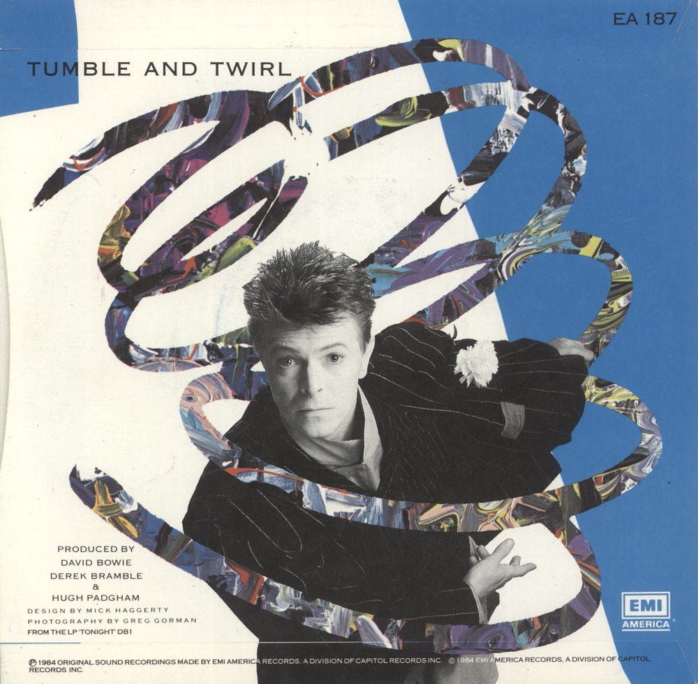 David Bowie Tonight - Solid UK 7" vinyl single (7 inch record / 45)