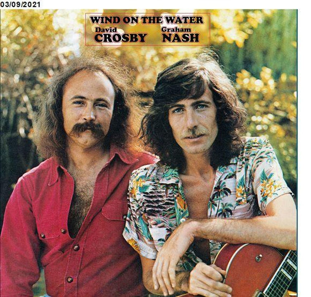David Crosby & Graham Nash Wind On The Water - Orange Vinyl - Sealed UK vinyl LP album (LP record) RMLP8197LE