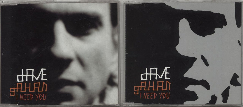 David Gahan I Need You UK 2-CD single set (Double CD single) L/CDMUTE301