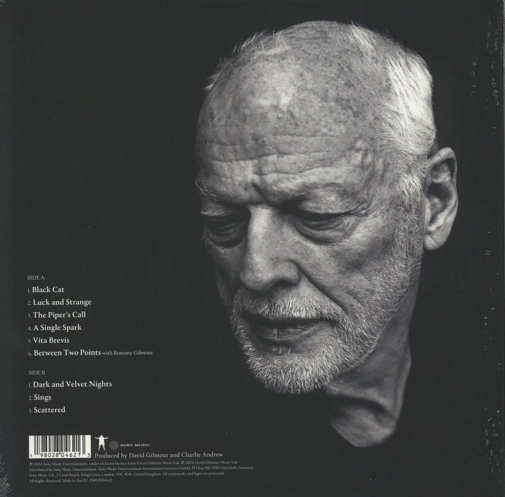 David Gilmour Luck And Strange: Amazon exclusive - White Vinyl - Sealed UK vinyl LP album (LP record) 198028046213