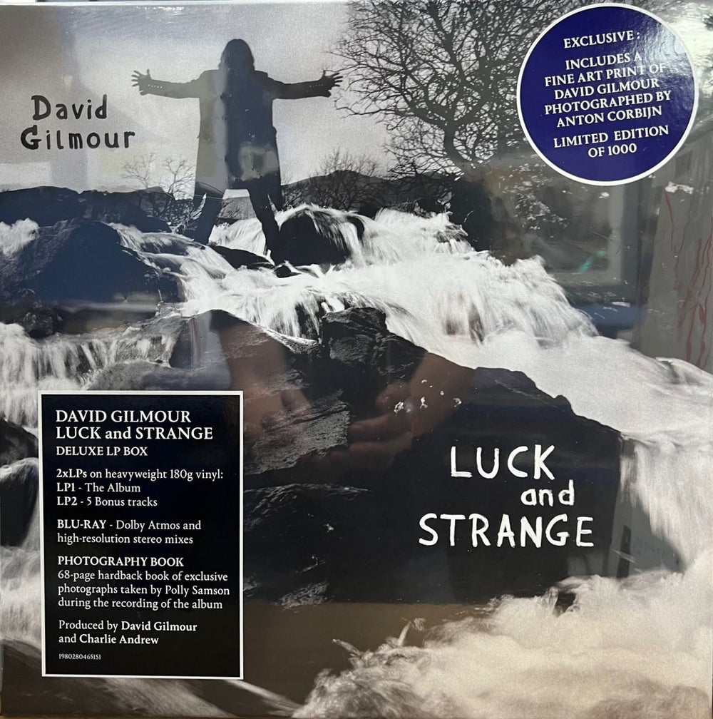 David Gilmour Luck And Strange - Deluxe LP Box + Fine Art Print | 1000 Only - Sealed UK Vinyl Box Set 19802804651S1