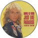 David Lee Roth Just Like Paradise UK 12" vinyl picture disc (12 inch picture record) W8119TP