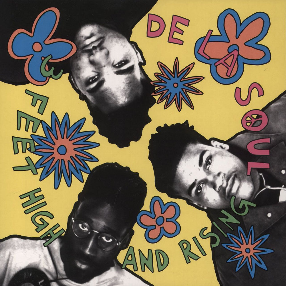 De La Soul 3 Feet High And Rising - Magenta Vinyl + Comic Insert UK 2-LP vinyl record set (Double LP Album) RMM-048-1