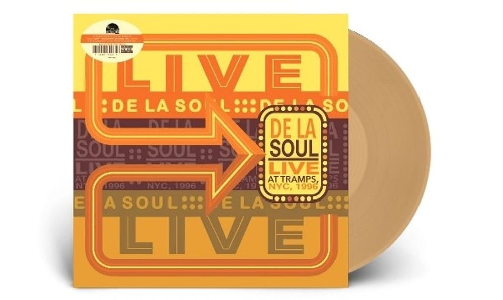 De La Soul Live at Tramps, NYC, 1996 - RSD 2024 - Tan Vinyl - Sealed UK vinyl LP album (LP record) DLSLPLI833917