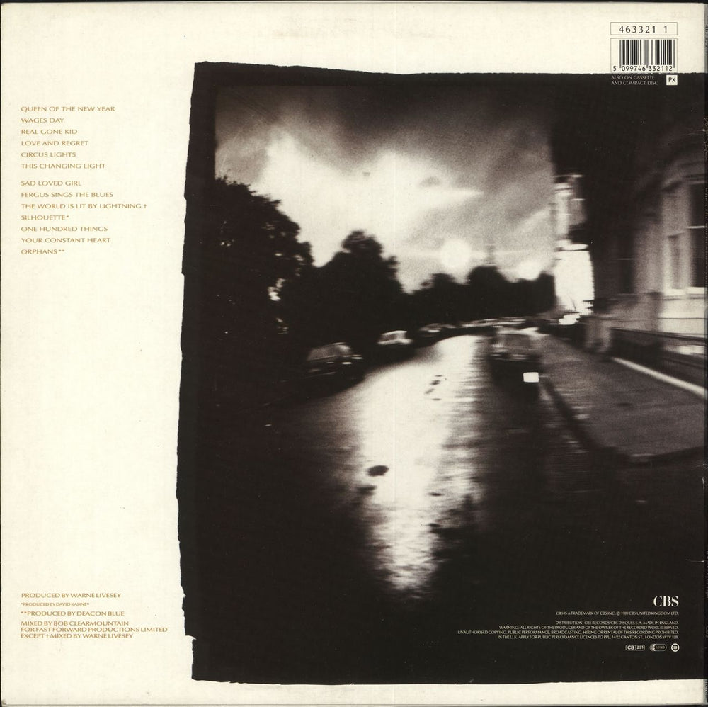 Deacon Blue When The World Knows Your Name - Single P/S UK vinyl LP album (LP record) 5099746332112