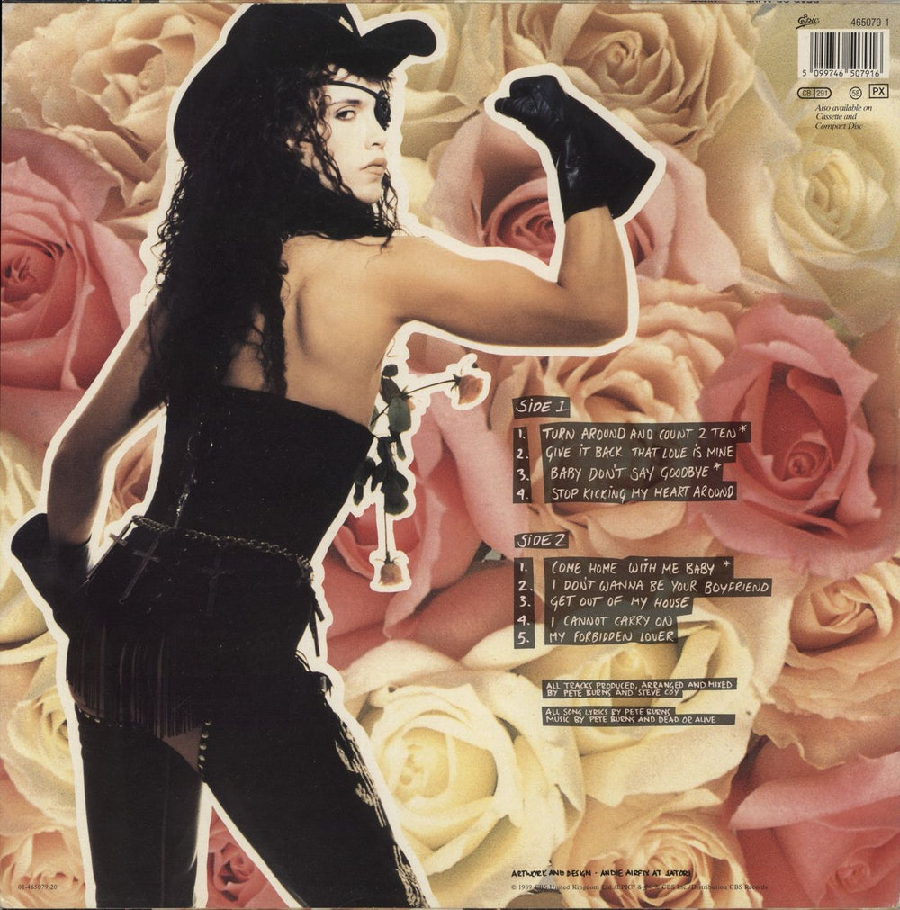 Dead Or Alive Nude UK vinyl LP album (LP record) 5099746507916