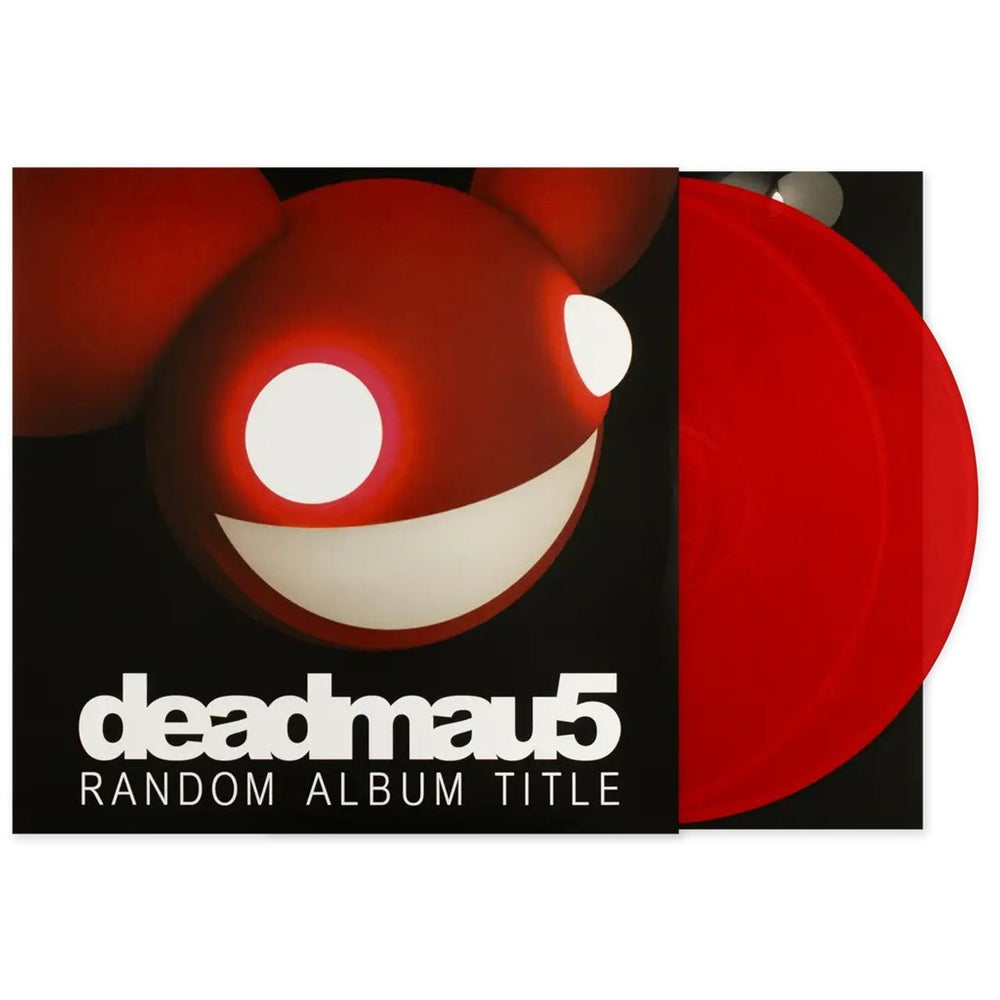 Deadmau5 Random Album Title - Red Vinyl - Sealed UK 2-LP vinyl record set (Double LP Album) D5A2LRA840103