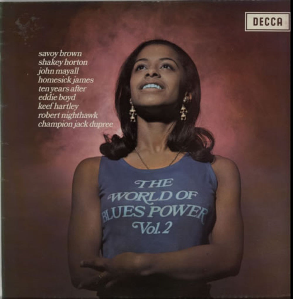 Decca The World Of Blues Power Vol. 2 UK vinyl LP album (LP record) SPA63