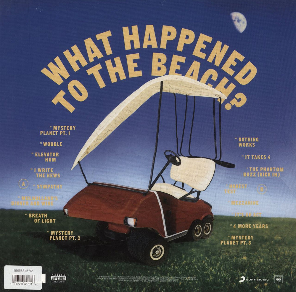 Declan McKenna What Happened To The Beach - Yellow Vinyl - Autographed UK vinyl LP album (LP record) 196588457616