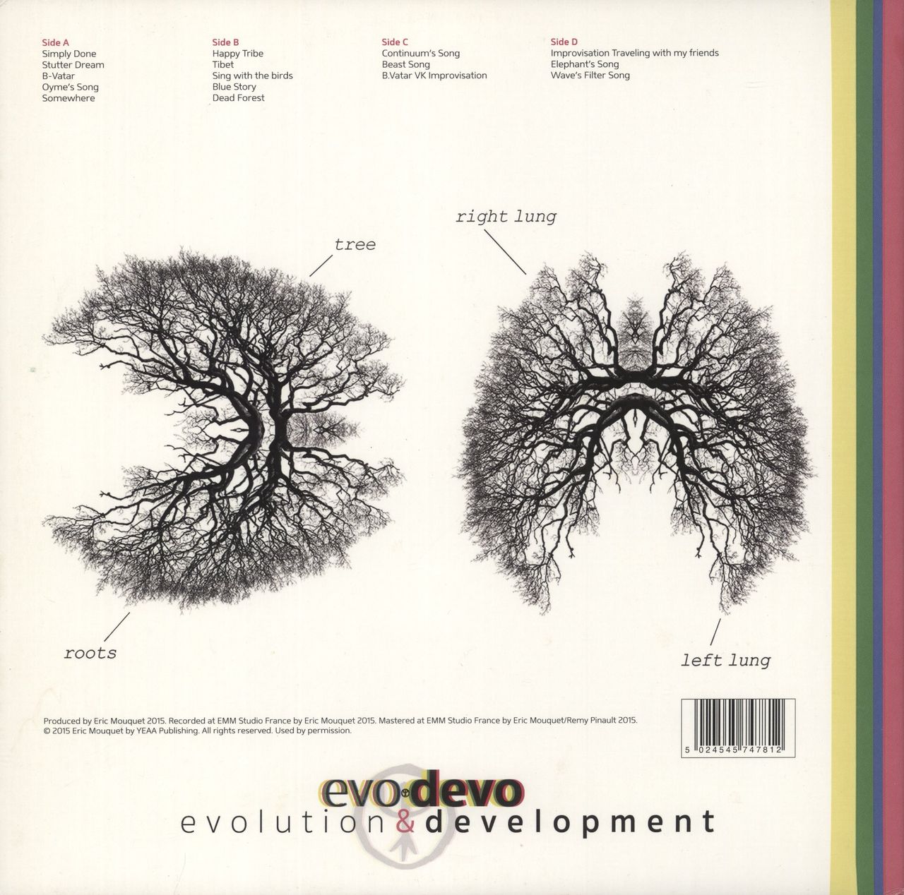 Deep Forest Evo Devo [Evolution & Development] - Autographed UK 2-LP vinyl record set (Double LP Album) 5024545747812