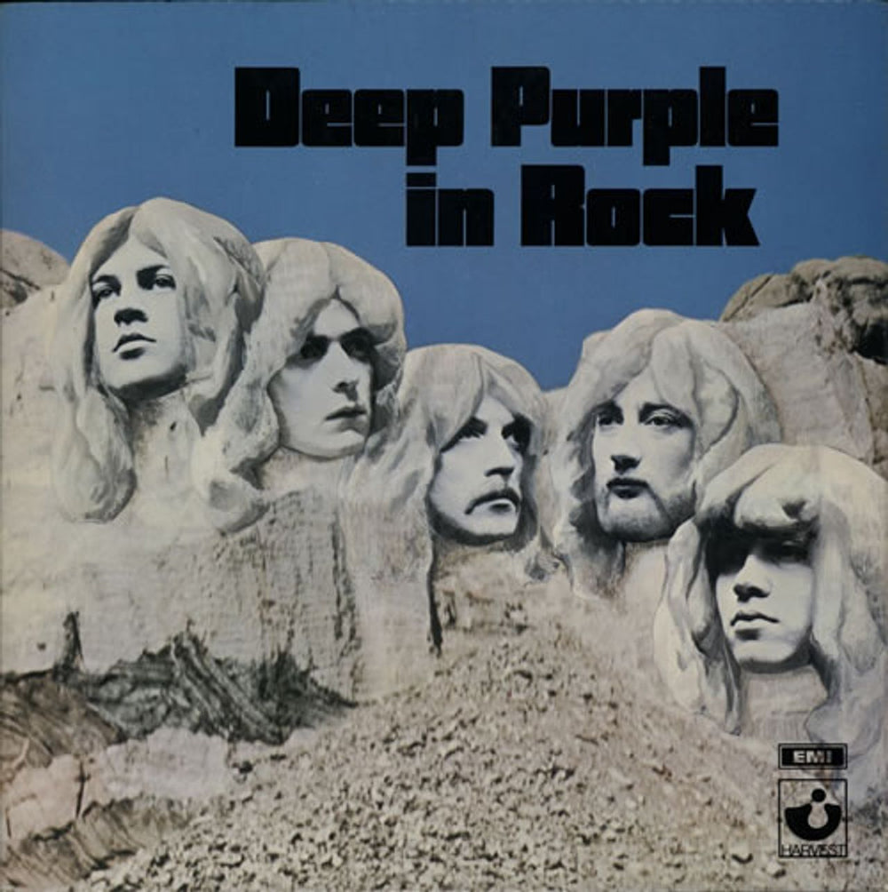 Deep Purple In Rock - 1st UK vinyl LP album (LP record) SHVL777