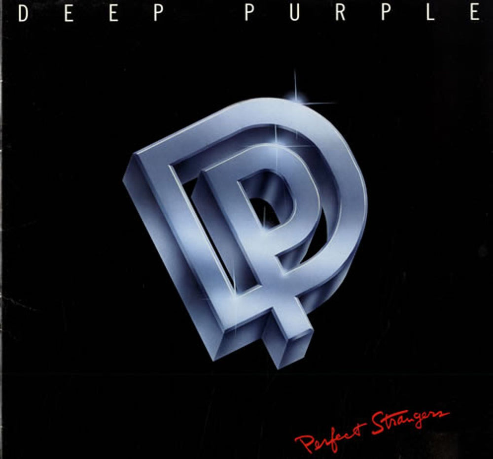Deep Purple Perfect Strangers German vinyl LP album (LP record) 823777-1