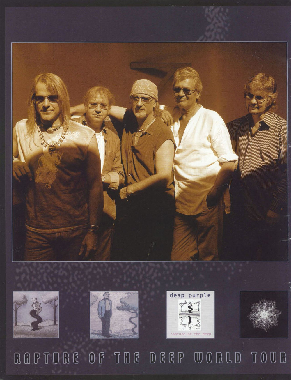 Deep Purple Rapture Of The Deep World Tour UK tour programme DEETRRA382441