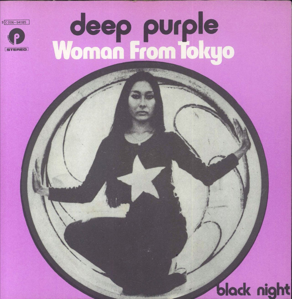 Deep Purple Woman From Tokyo Italian 7" vinyl single (7 inch record / 45) 3C006-94185