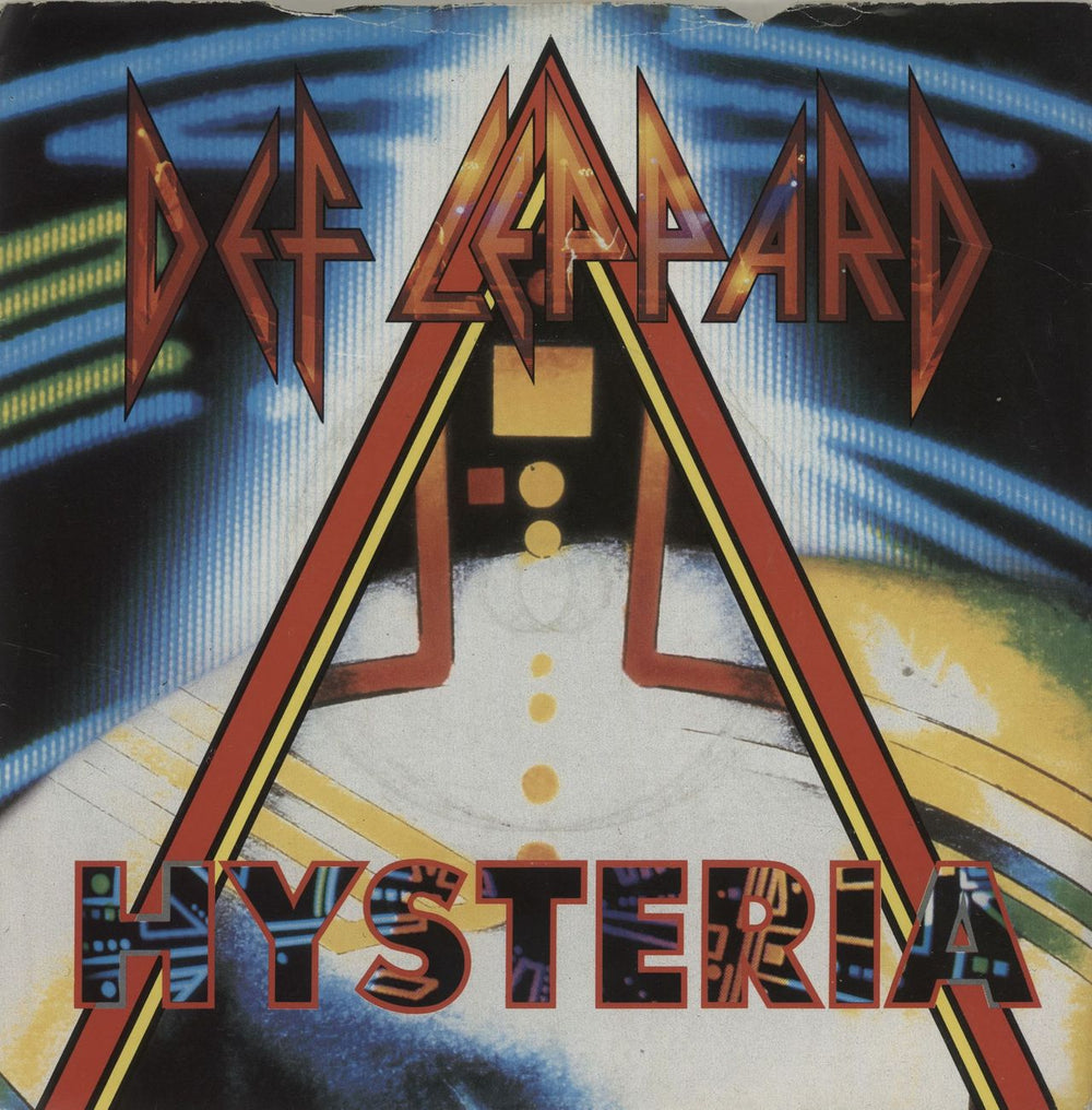 Def Leppard Hysteria UK 7" vinyl single (7 inch record / 45) LEP3