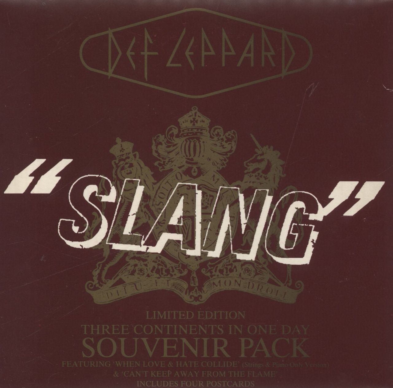Def Leppard Slang UK CD single (CD5 / 5") LEPDD15