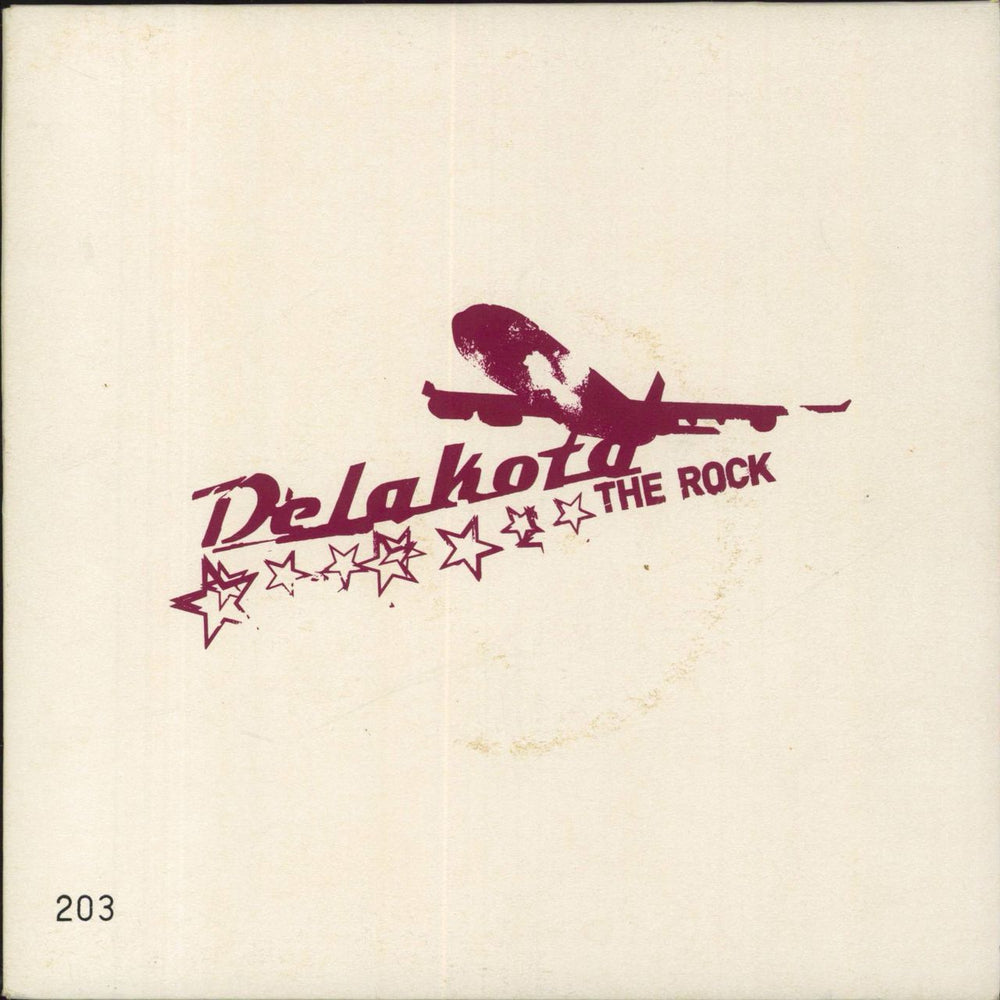 Delakota The Rock UK Promo 7" vinyl single (7 inch record / 45) GOB7PRO10