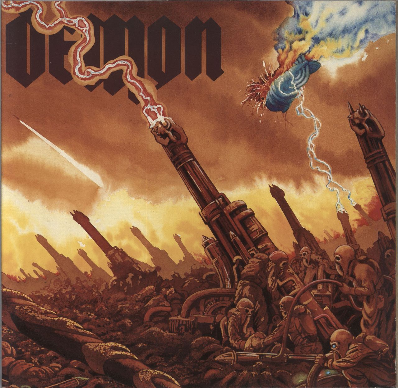 Demon (Rock) Taking The World By Storm UK Vinyl LP