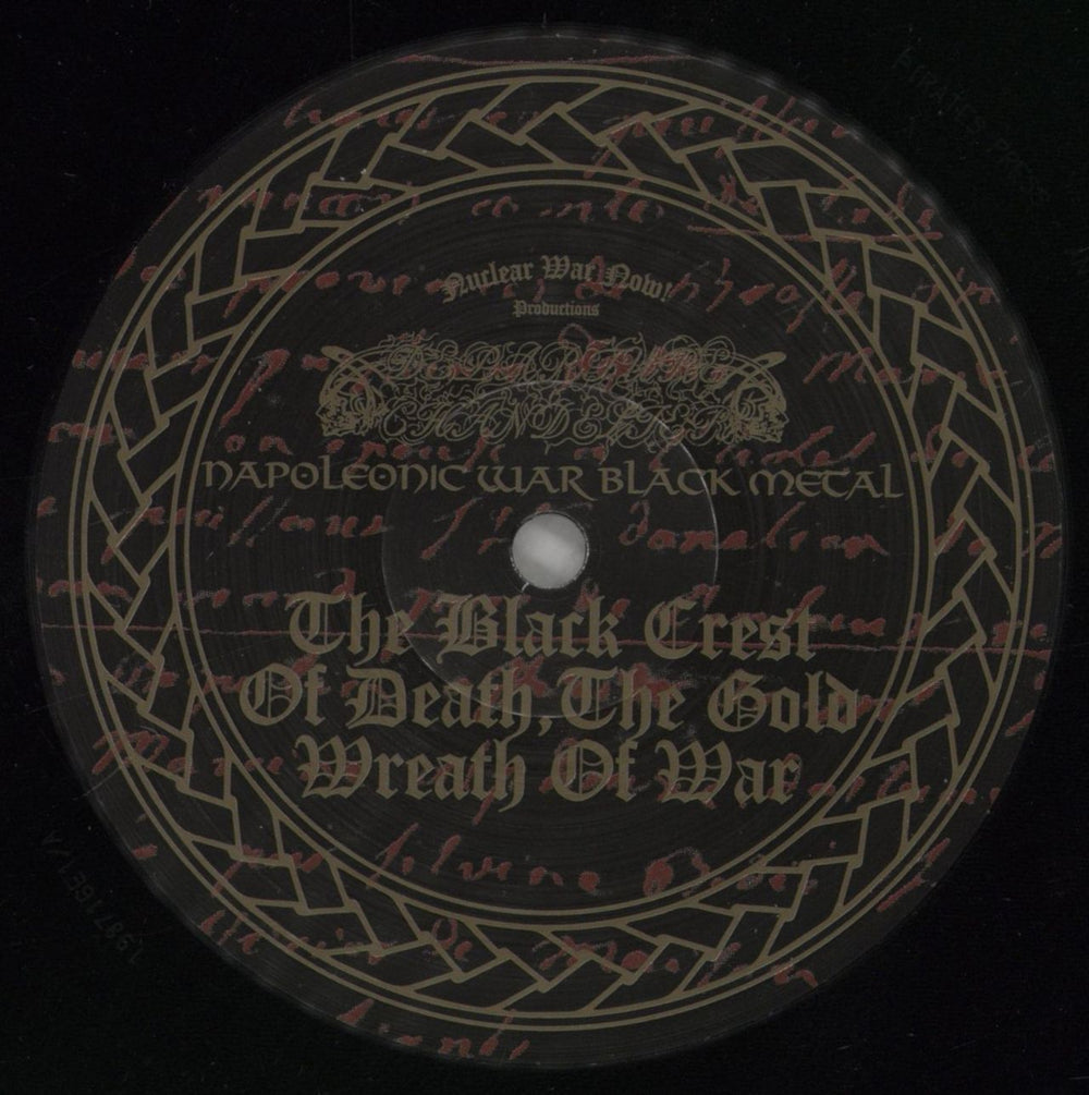 Departure Chandelier The Black Crest Of Death, The Gold Wreath Of War US vinyl LP album (LP record) 88WLPTH862794