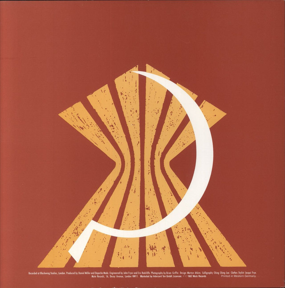 Depeche Mode A Broken Frame German vinyl LP album (LP record)