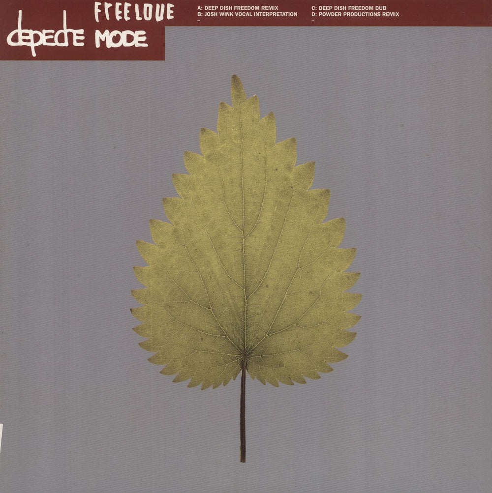 Depeche Mode Freelove - Double Pack - EX UK Promo 12" vinyl single (12 inch record / Maxi-single) PL12BONG32