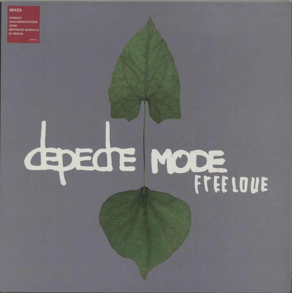 Depeche Mode Freelove - Hype-stickered UK 12" vinyl single (12 inch record / Maxi-single) 12BONG32