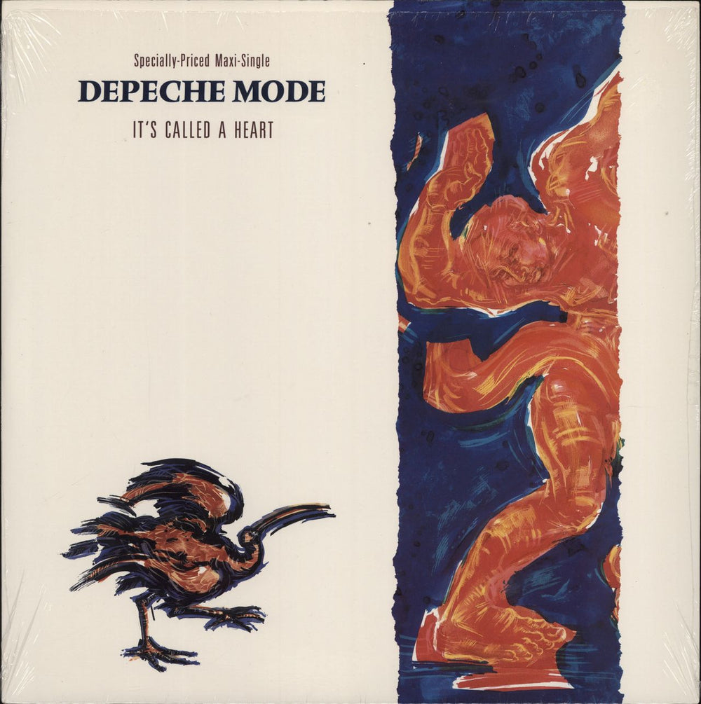 Depeche Mode It's Called A Heart - Opened shrink US 12" vinyl single (12 inch record / Maxi-single) 0-20402