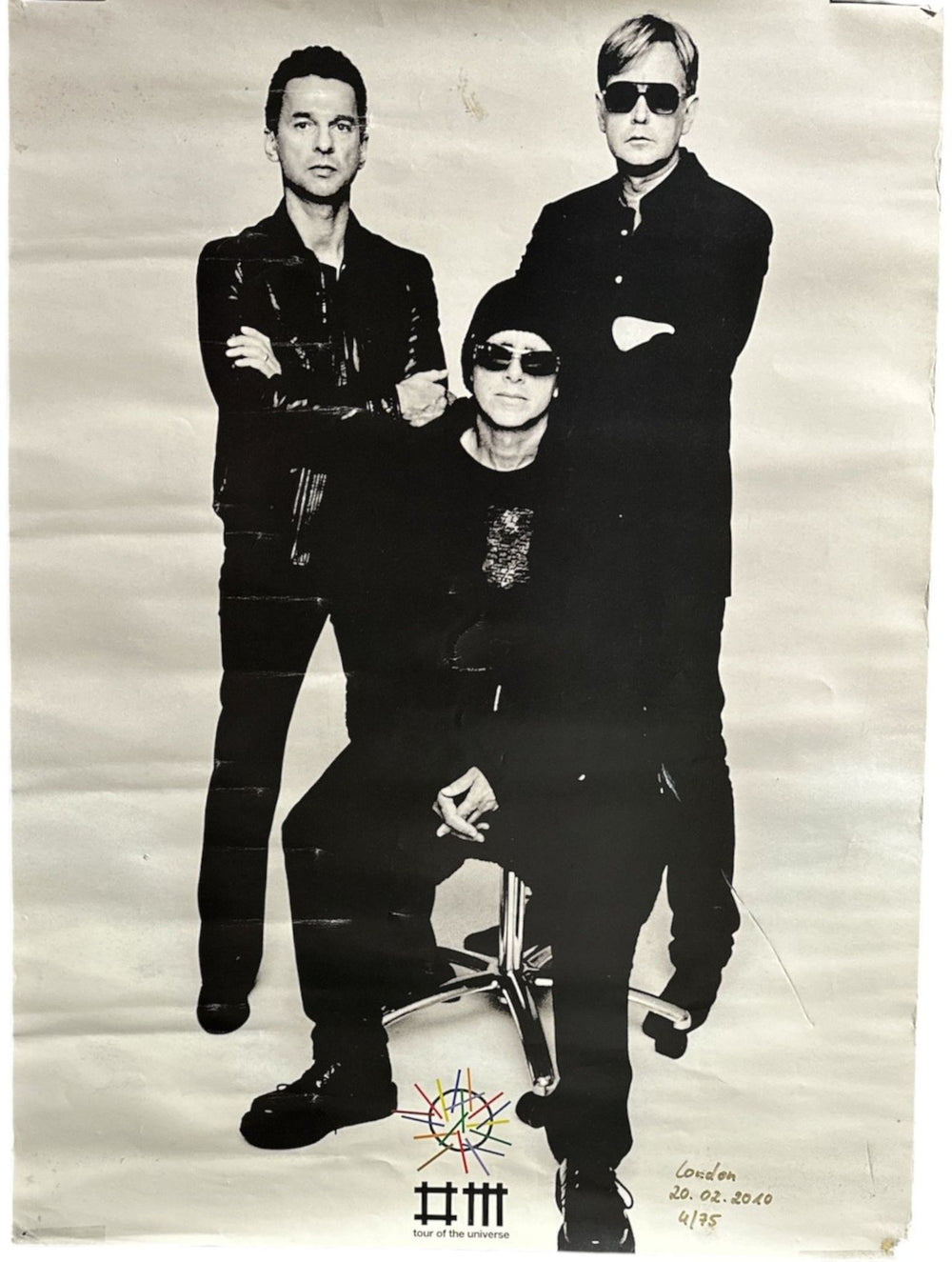 Depeche Mode Limited Print - Tour Of The Universe Poster - London 20.02.2010 UK poster POSTER
